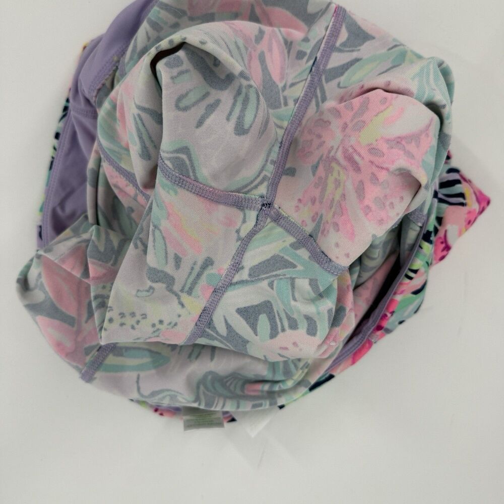 Lilly Pulitzer Luxletic Anika Weekender Cropped Legging Floral Resort Size XL - Picture 13 of 14